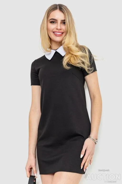 Платье, цвет черный, 214R0040-1 Ціна