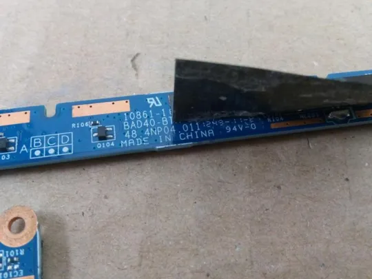 №327-15 Плата модуль кнопок 48.4NP04.011 для Acer 8573 8573G, 8573T, 8573TG P653 оригінал З аукціону