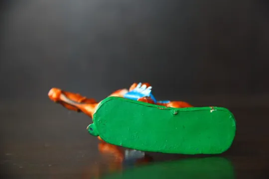 индеец ГДР №089 РАНЕНЫЙ МЕДВЕДЬ на коне №311 Фрихольд Фишер состояние ЛЮКС!! Де купити