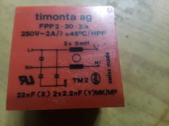 Мережевий фільтр timonta ag (250в-2а) Ціна