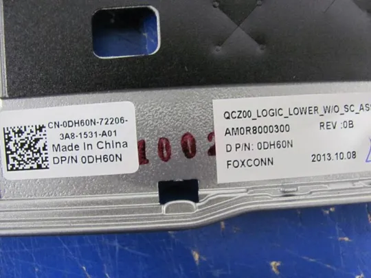 №245-1 Кришка дно піддон корпуса 07M3D0 0DH60N AM0R8000300 для Dell Latitude 6430u оригінал Інтернет-аукціон