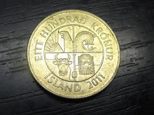Купити 100 крон 2011 Ісландія