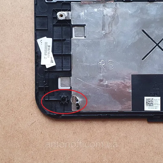 Топкейс тачпад Dell Inspiron 15R-5521 / FA0U5000200 корпус для ноутбука Б/В оригінал Продаж