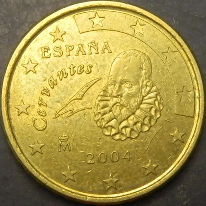 фото, 10 євроцентів 2004 Іспанія