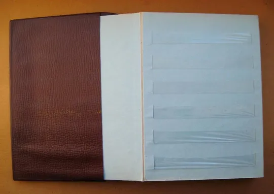 АЛЬБОМ ДЛЯ МАРОК = КЛЯСЕР - КЛЯССЕР = 16,5 см. Х 23 см. - 12 листів З аукціону