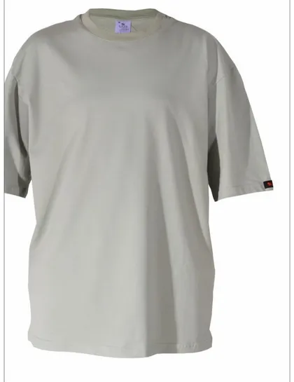 фото, Чоловіча футболка однотонна оверсайз Lans 15/005 бавовняна оливкова 2XL-3XL