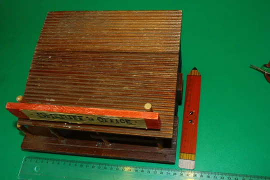 Купити дерев`яний БУДИНОЧОК SHERIFF`s  OFFICE строение ГДР