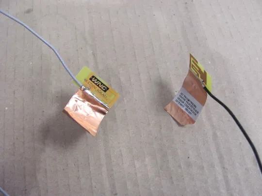 номер0163-9 WI-FI антени DQ6Y15GCB00  для HP Pavilion G7 G7-2000  G6-2000 оригінал З аукціону