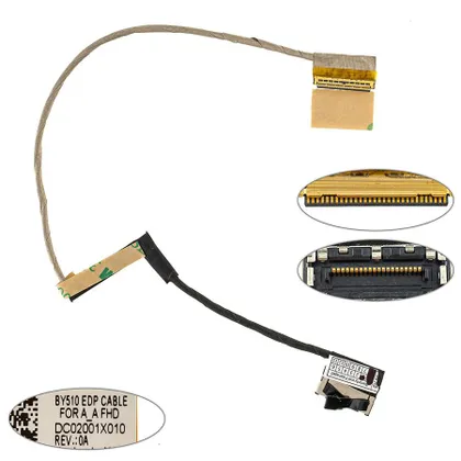 фото, Шлейф матриці для ноутбука Lenovo (IdeaPad: Y700-15) 30pin 20pin LED (DC02001X010)1