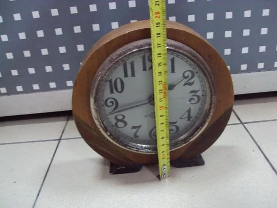 Настольные каминные часы НКОМ 2й гос.час.з-д Москва ссср высота 19 см №10927 Продаж