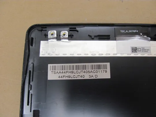 номер0967-21 кришка матриці Кришка дисплея Тильна кришка Корпус матриці Верхня кришка matrix cover Top Case LCD Cover Rear Lid Back Cover Housing Cabinet 44FH9LCJT40 EAFH9011010 для Fujitsu LifeBook A557 A357  оригінал Інтернет-аукціон