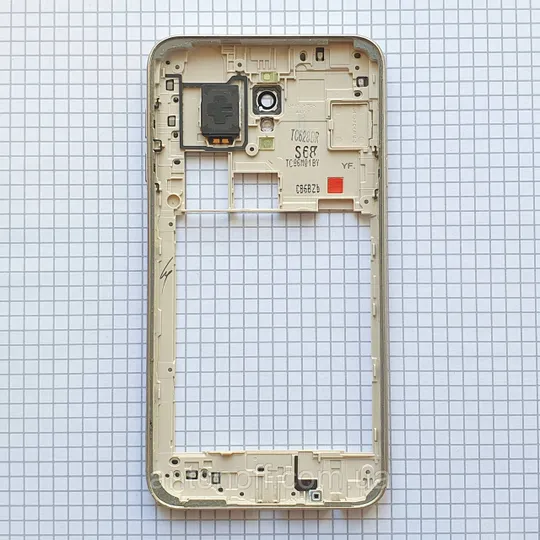 Середній корпус Samsung J400F Galaxy J4 2018 з динаміком оригінал з розборки Gold З аукціону