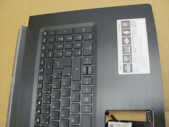 560-2 Кришка панель палмрест клавіатура AM210000600 для Acer Aspire 7 A717 A717-72G A717-71G оригінал Де купити