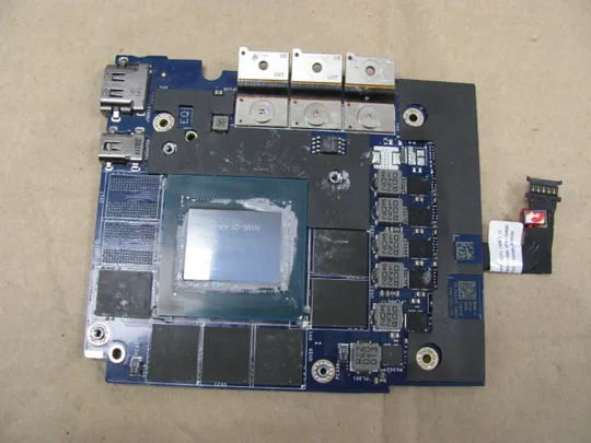 685-5 відеокарта  0464HC FDX50 LS-J171P NVIDIA Quadro RTX 5000 16GB GDRR6  для DELL PRECISION 15 7550  оригінал Ціна