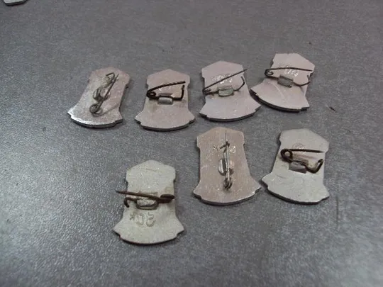 знак кишинев архитектура флаг мсср лот 7 шт №10793 Де купити