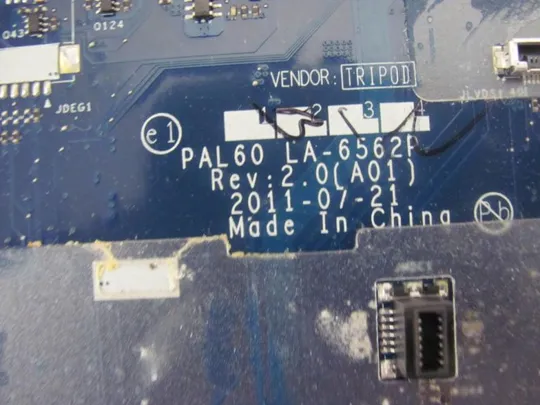 №295-16 материнська плата LA-6562P для Dell Latitude E6520 оригінал Продаж