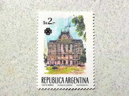 фото, Поштова марка Аргентина **