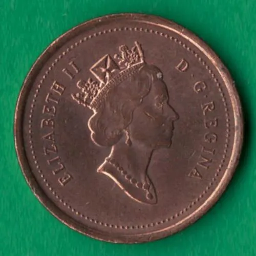 1 цент 1997 року Канада [КВ] Ціна