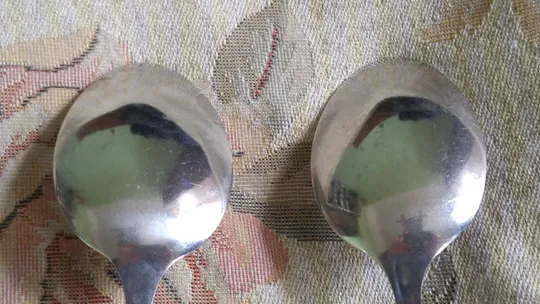 Ложки столові 2шт старі радянські нержавіюча сталь Вживане Інтернет-аукціон