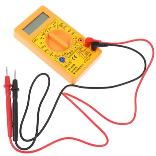 Мультиметр цифровий з функцією прозвонки (DT830D) чорний Продаж