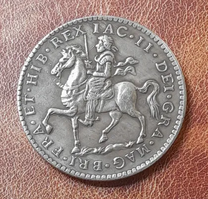 фото, Ірландія 1 крона, 1690 року Копія.