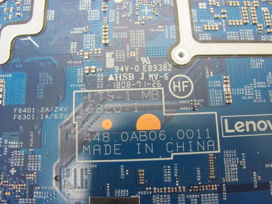 номер1039-8 материнська плата i7-6600U SR2F1  448.0AB06.0011 для Lenovo Thinkpad T570 P51S Mainboard Материнка Основна плата Системна плата Плата системи Laptop motherboard мамка ноутбучна плата оригінал Торговий майданчик