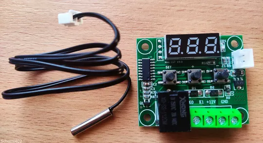 Терморегулятор електронний W1209 Ціна