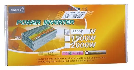 Перетворювач напруги з 12V на 220V (3500W) (20) Ціна