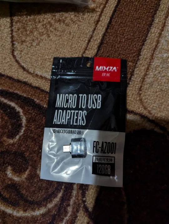 50шт Mixza MicroUSB - OTG USB 2.0 адаптери для смартфонів для флешок Ціна