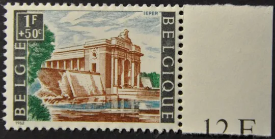 Бельгия Архитектура 1962 Ціна