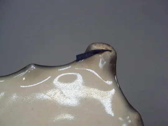 Шкатулка фарфор позолота цветы и листья маленькая размер 8х7,3х7,3 см №18389МЯ Торговий майданчик