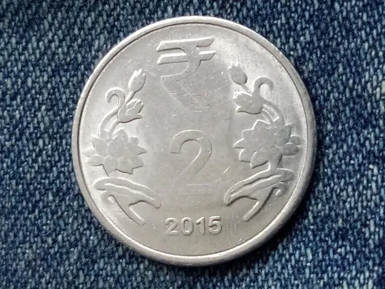 Индия, 2 рупии 2015 г. Флора. Растения. Цветы. Ціна