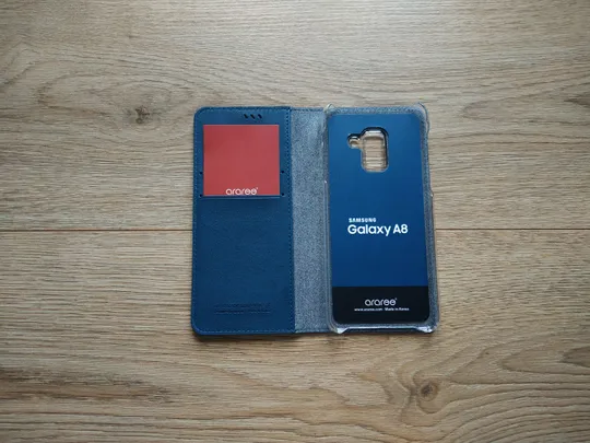 Original araree Чехол для Samsung Galaxy A8 2018 a8 A530 чохол книжка Де купити