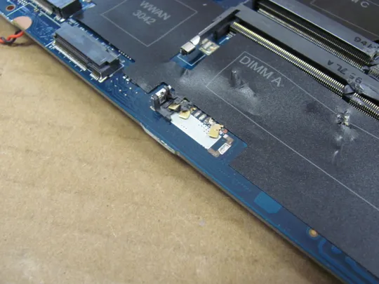 843-16 материнська плата SR3Z1  i5-8400H DAP10 LA-F591P для Dell Precision 7530 7540 M7540  оригінал Інструкція