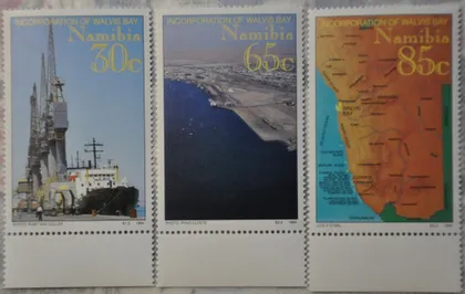 фото, Намибия Морской Транспорт Карта 1994