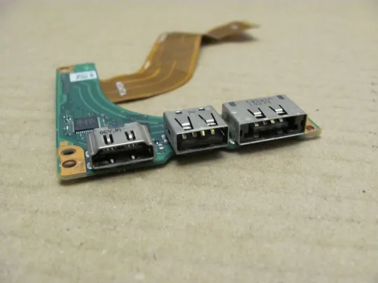 6-16 плата USB HDMI FULES4 A2833A для Toshiba Portege R700 R705 R830 оригінал З аукціону