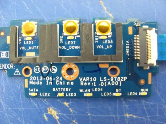 №170-24 Кнопки мультимедіа LS-9782P для Dell PRECISION M6800 оригінал Де купити