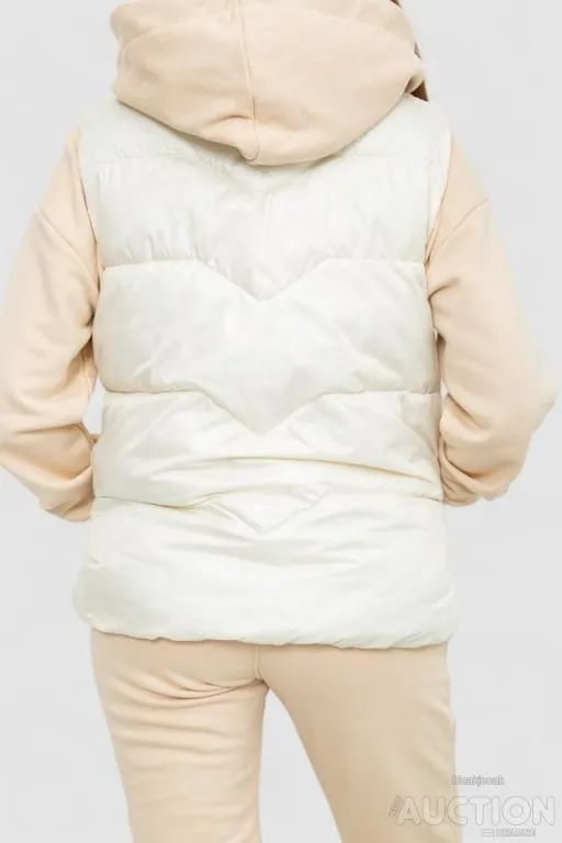 Жилет женский, цвет молочный, 244R7011 Продаж