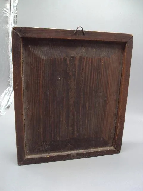 Икона Спаситель Иисус Христос в окладе и киоте размер 31,7 х 27 см №13863 Характеристики