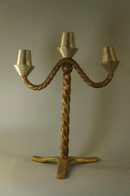 Купити Подсвечник трисвечник канделябр на три свечи высота 24,5 см №10674