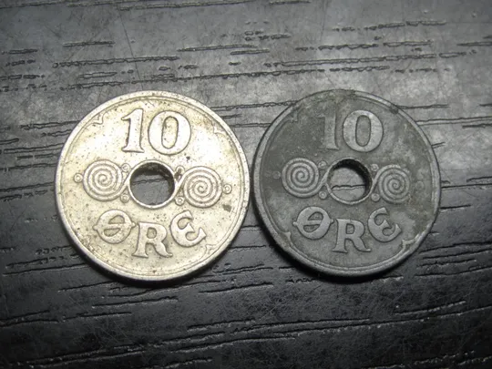 Купити 10 оре Данія 1941 (два різновиди)