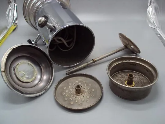 Электрическая кофеварка Омега вулканного типа электрокофеварка Omega высота 34,3 см №13942 Інтернет-аукціон