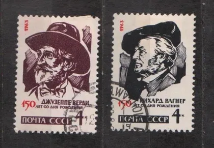 фото, ДЕЯТЕЛИ КУЛЬТУРЫ = СССР - СРСР = 1963 р. = гаш. &