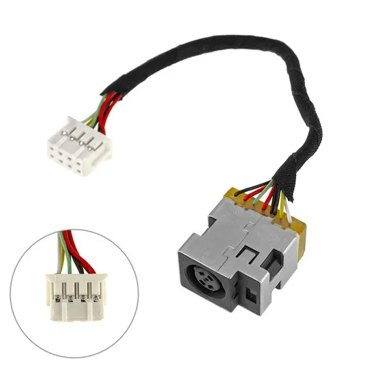 Б.У. Роз&#039;єм живлення з кабелем HP (Pavilion G7-1000) 643227-001 Ціна