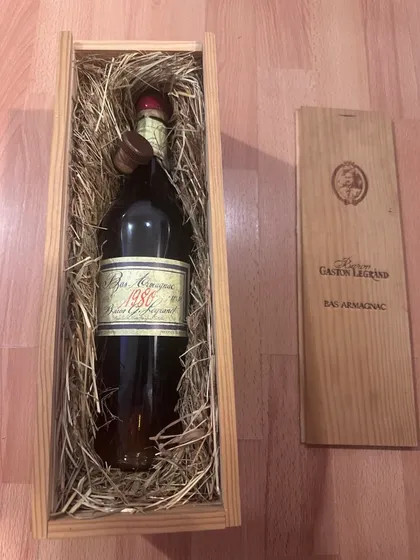 фото, Bas Armagnac Baron Gaston Legrand 1980