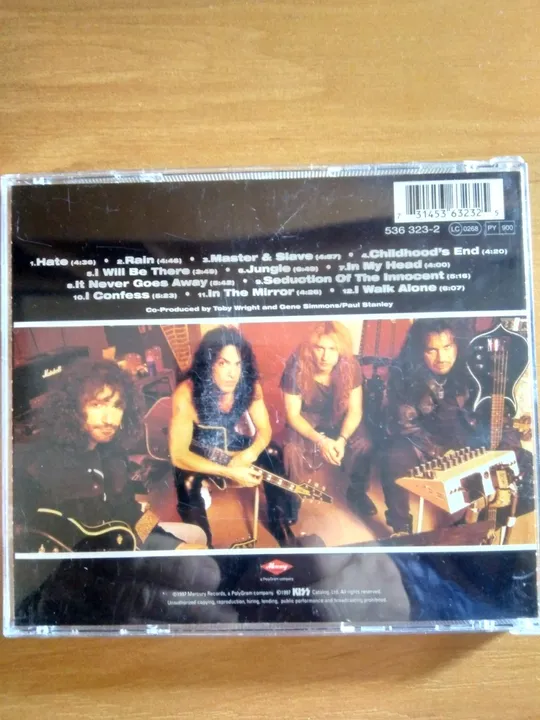 Audio CD, KISS, Carnival of Souls: The Final Sessions, 1995. З аукціону