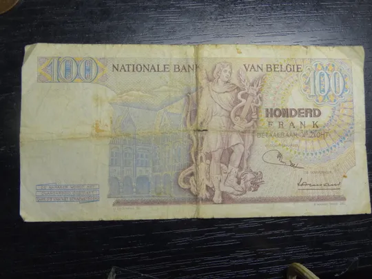 Купити 100 франків Бельгія 1969