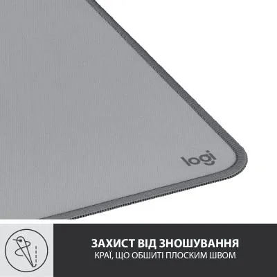 Коврик для мышки Logitech Desk Mat Studio Series Mid Grey (956-000052) Інтернет-аукціон