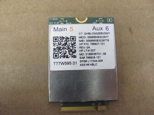 826-45 WWAN LTE  модуль L17244-005 796927-101 для HP Elite X2 1012 G2  оригінал Ціна