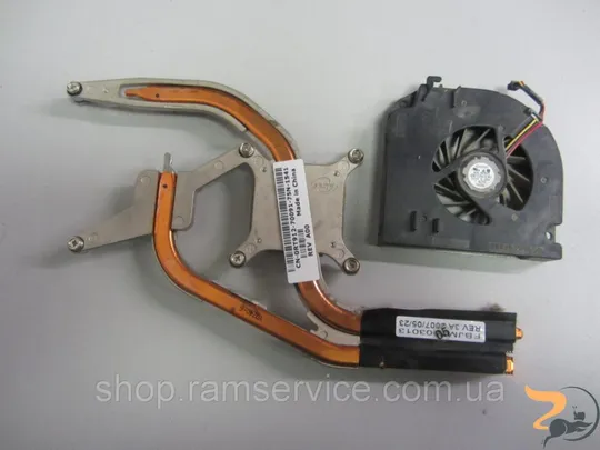 Вентилятор системи охолодження для ноутбука Dell D820, D830, б/в Ціна